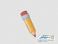 عکس وکتوری مداد سیاه با فرمت png