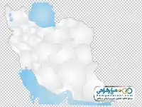 دوربری نقشه ایران