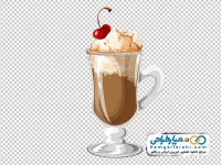 تصویر وکتوری قهوه ایرلندی