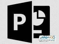 لوگو سیاه و سفید پاور پوینت