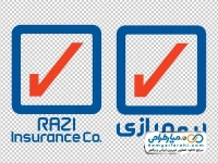 لوگو رنگی بیمه رازی