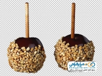 تصویر با کیفیت شکلات چوبی با مغزیجات