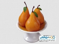 تصویر با کیفیت کمپوت گلابی