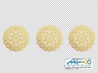 تصویر با کیفیت شمسه طلایی
