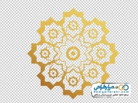 عکس با کیفیت شمسه طلایی
