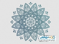 تصویر وکتوری تذهیب طرح شمسه