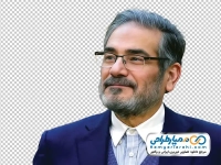 تصویر با کیفیت علی شمخانی با فرمت png