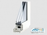 تصویر دوربری شیشه دوجداره