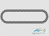 تصویر با کیفیت فریم با نقوش سنتی
