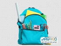 تصویر png کوله پشتی مدرسه