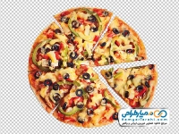 تصویر دوربری پیتزا