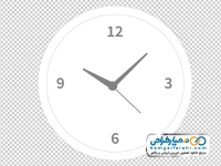 نقاشی وکتوری ساعت دیواری