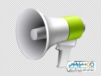 تصویر وکتوری بلندگو دستی