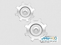 تصویر وکتوری چرخ دنده فلزی
