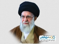 فایل png تصویر آقای خامنه ای