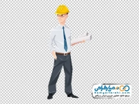 تصویر وکتوری مهندس عمران