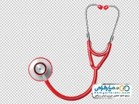 تصویر وکتوری رنگی گوشی پزشکی