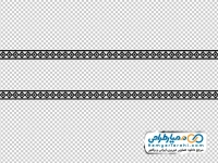 تصویر با کیفیت پترن خطی با نقوش مربعی