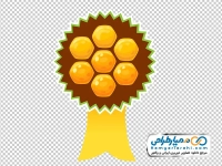 تصویر وکتوری لیبل عسل