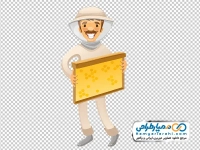 تصویر png مرد زنبوردار