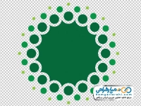 تصویر با کیفیت پترن دایره ای زمینه