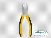 تصویر وکتوری انبردست برش مورب