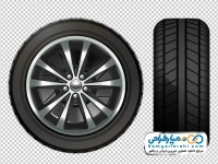 تصویر png چرخ ماشین