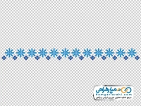 تصویر با کیفیت پترن خطی اسلیمی آبی