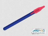آیکون رنگی خودکار آبی
