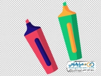 آیکون رنگی ماژیک علامت زن