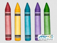 تصویر وکتوری مداد شمعی