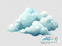 تصویر png توده های ابر