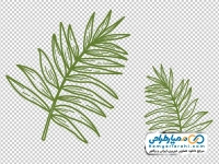 آیکون برگ نخل گرمسیری