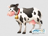 عکس وکتوری گاو با فرمت png