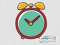 نقاشی ساعت زنگدار