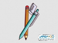 آیکون مداد و پاکن