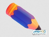 آیکون مداد سیاه کوچک شده