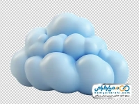 تصویر png ابر سه بعدی