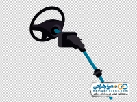 تصویر وکتوری فرمان ماشین با فرمت png