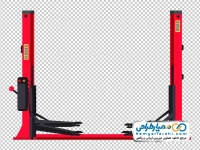 عکس وکتوری تجهیزات بالا بر ماشین در مکانیکی