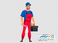 تصویر وکتوری تکنسین مکانیکی