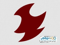 تصویر png شیپ برش خورده قرمز