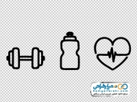 آیکون های تناسب اندام