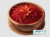 تصویر با کیفیت کاسه زعفران