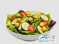 تصویر png بشقاب سالاد
