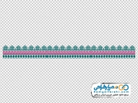 تصویر با کیفیت پترن خطی با نقوش سنتی