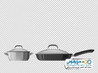 عکس وکتوری ماهیتابه دسته دار