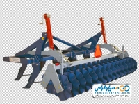 تصویر با کیفیت دستگاه گاوآهن برای شخم زدن عمیق