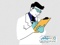عکس وکتوری دکتر آزمایشگاه