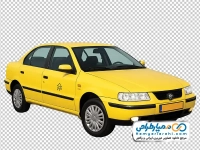 تصویر png تاکسی سمند